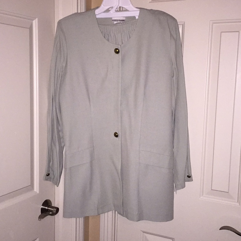 NWOT Decade Designs Jacket and Skirt Set